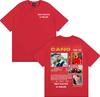 Rapper Cano Triana Tour Album 2025 Print Tee Shirt Men Casual Cotton Short Sleeve T-shirt Male Summer Tops High Quality T Shirt