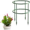 4-32PCS Plastic Plant Support Pile Frame Greenhouse Arrangement Semicircle Fixed Rod Indoor Flower Plant Vine Climbing Bracket