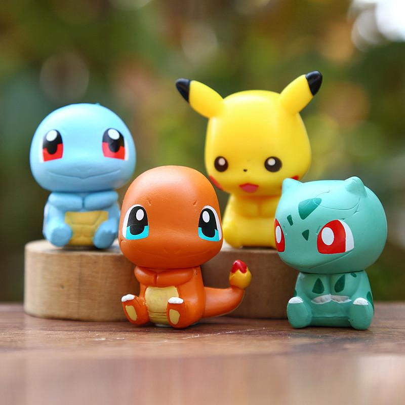 Decorative Pokmon Cartoon Ornament Desktop Car Ornament For Kids And Collectors