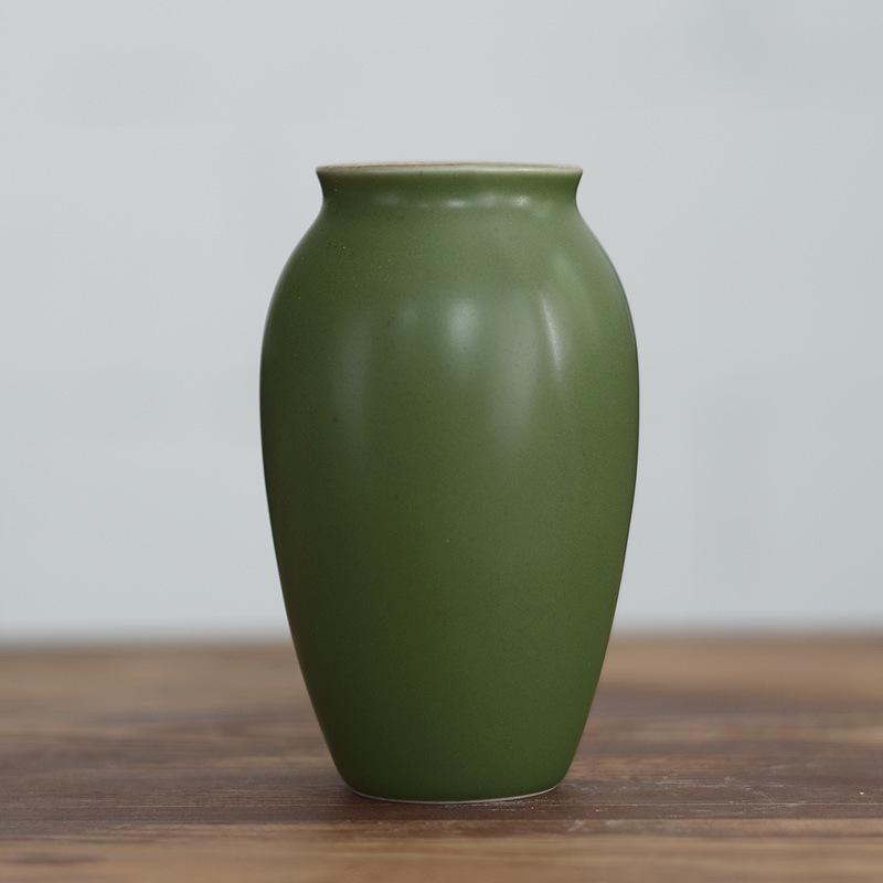 Керамическая ваза Гуаньинь с очищающим эффектом из нефрита: Новая ваза в китайском стиле для чайной церемонии, подношений Будде, дзен-декора