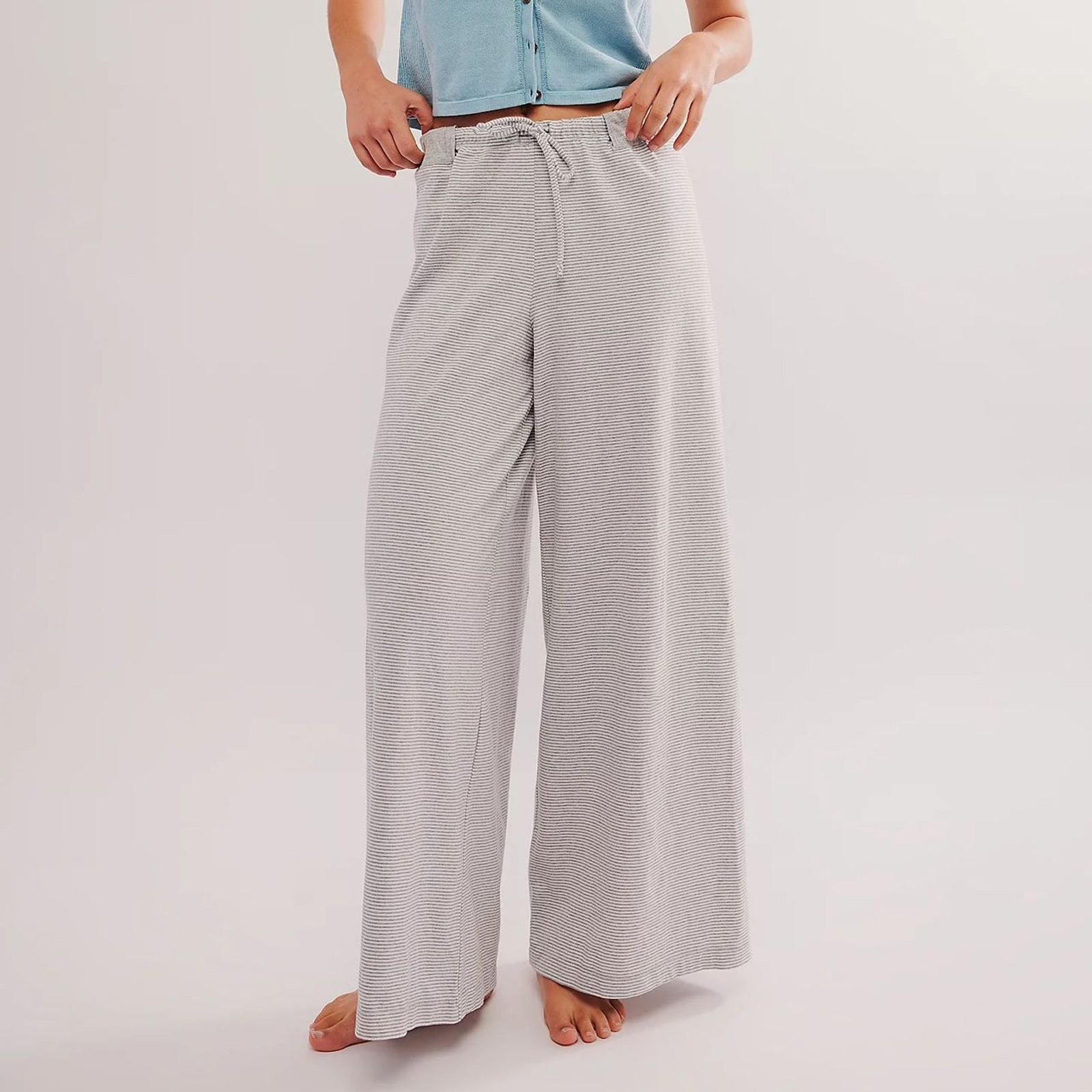 

Женские повседневные рабочие брюки свободного покроя для делового костюма с длинными брюками M