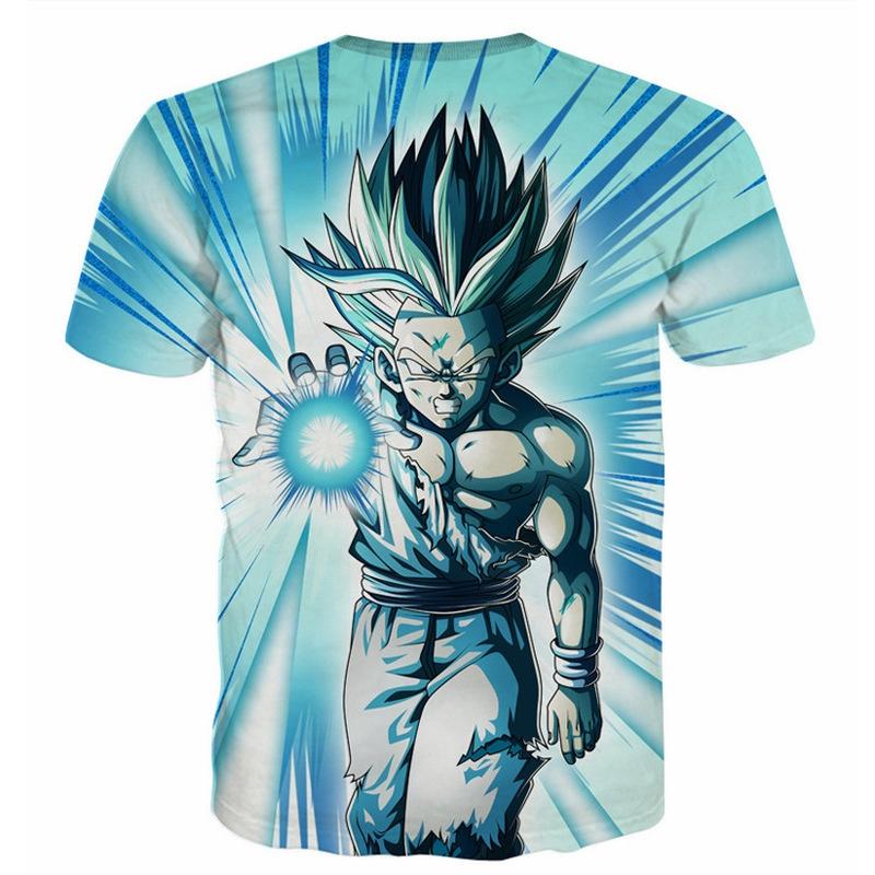 Dragon Ball Super Anime Super Saiyan Gohan Aufdruck Herren Mode Dragonball Kurzarm T-Shirt