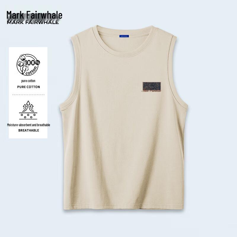 Mark Fairwhale Men s Cotton Round Neck Tank Top XL