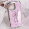 Zhitai Electroplated Silver Edge Drip Glue Case for iPhone 16/15/14 ProMax, Compatible with iPhone 13.