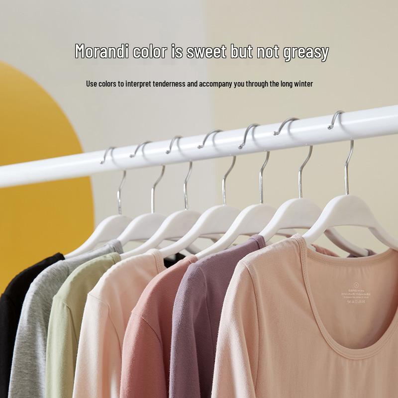 Women's Slim Fit Cotton Thermal Underwear Set for Autumn and Spring