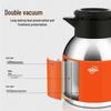 Nuoya 316 Stainless Steel Insulated Tea Mulling Pot with Temperature Display