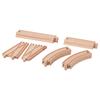 IKEA LILLABO Rails, Set of 10 (103.637.26)