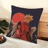 Cool Anime T-Trigun Cushion Cover Soft Short Plush Pillow Cover Smooth Cozy Texture Aesthetic Cushion Case Home Decor