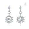 barbie Original Design Hollow Eight-pointed Star, Elegant and High-quality Debut, Ins Style and Exquisite S925 Silver Earrings for Women ZJYES-YS-122