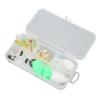 Fly Hook Throwing Set Simulation Fishing Lures Bait Kit with Floating and Slow Sinking Aids for Outdoor Fishing