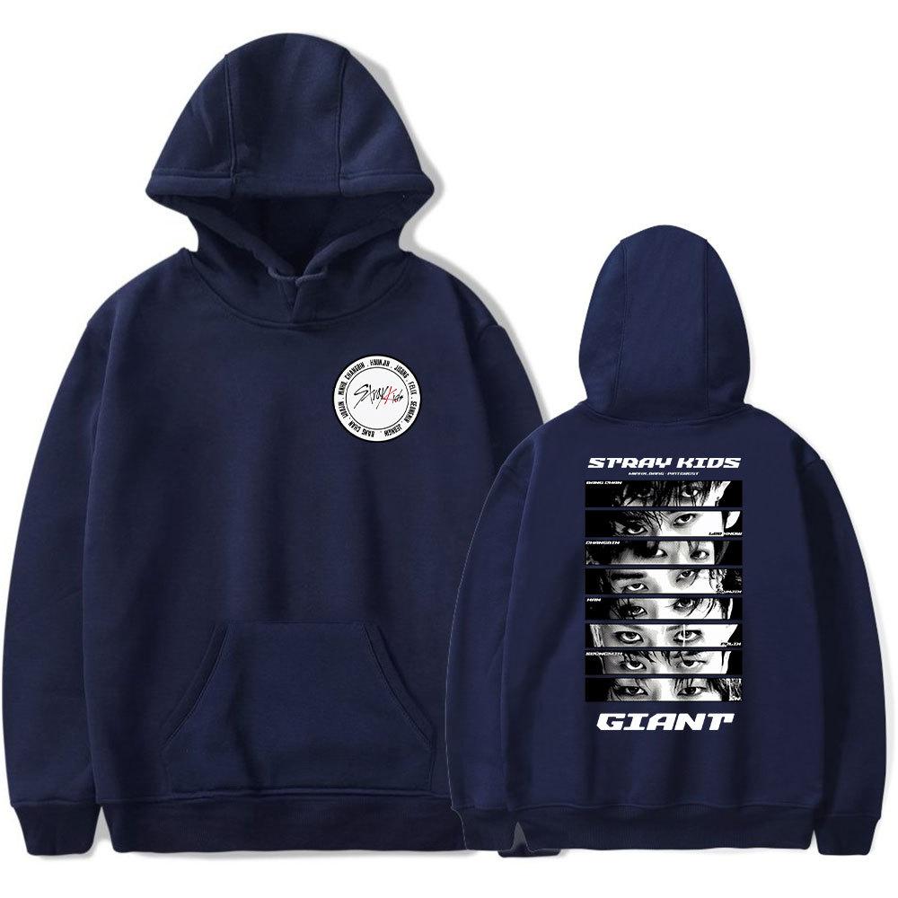 New Fashion for Fans of Stray Kpop Printed Sweatshirt Outdoor Sport Cosplay Pullovers Hoodie Cosplay Costume