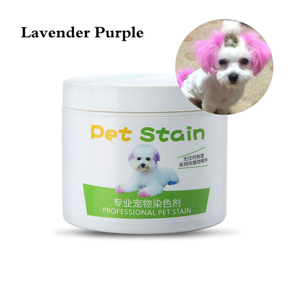100g Semi-permanente Haarfärbcreme für Hunde, hochpigmentiert, bunte Hundefell-Aufhellung, Farbstoff-Pigment-Zubehör für Zuhause