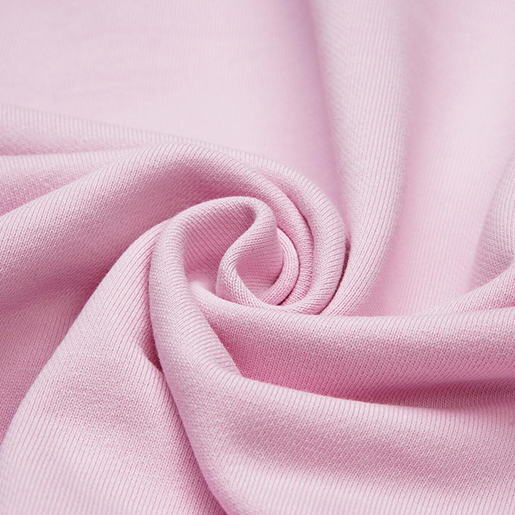 V125 Vale DREAM VALLEY Zip Up Hoodie Hot Stamping Pink Cardigan Sweatshirt