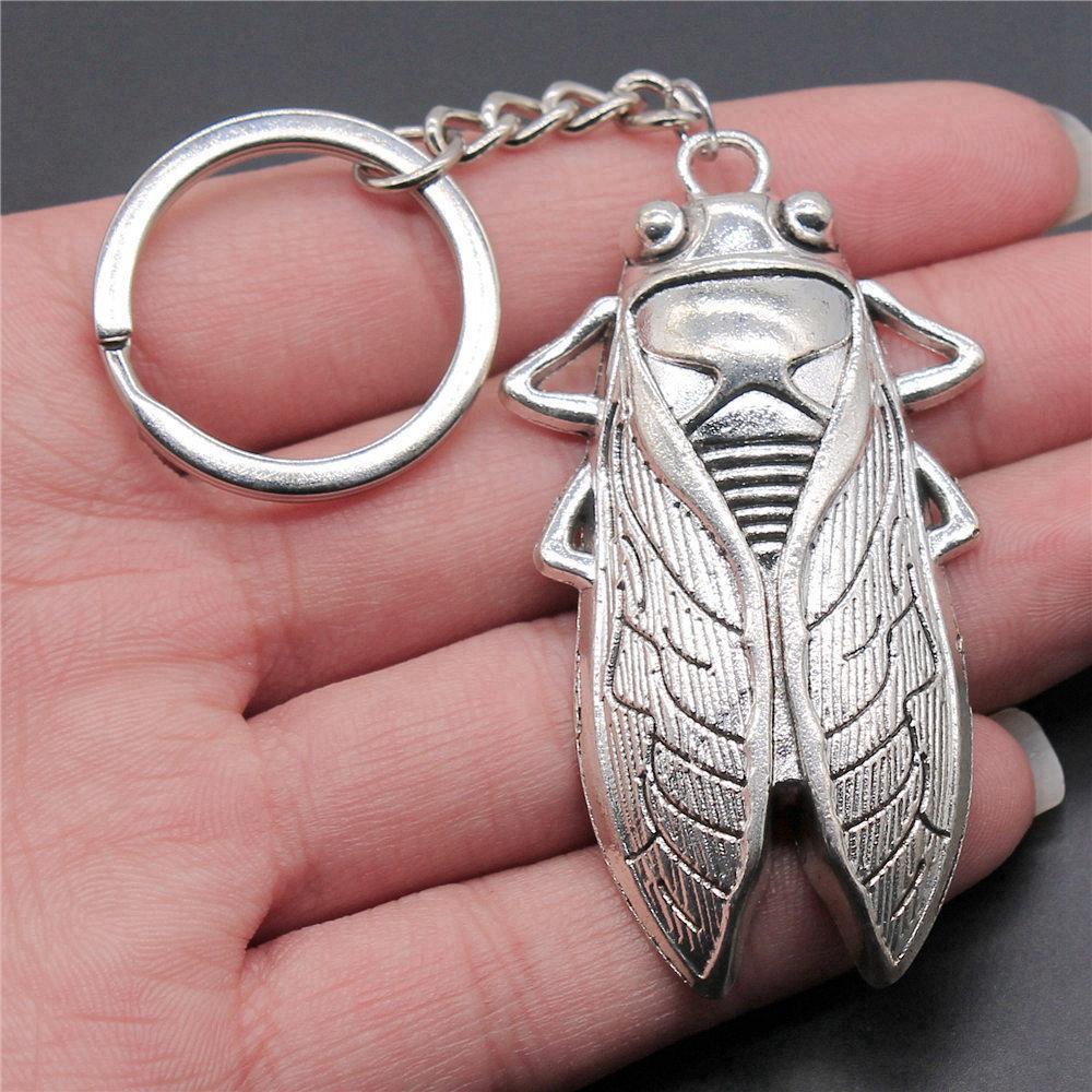 Bee Butterfly Garden Insect Keychain for Friends Hot Sale Modern Bridesmaid Gift Dainty Daily Use Accessory