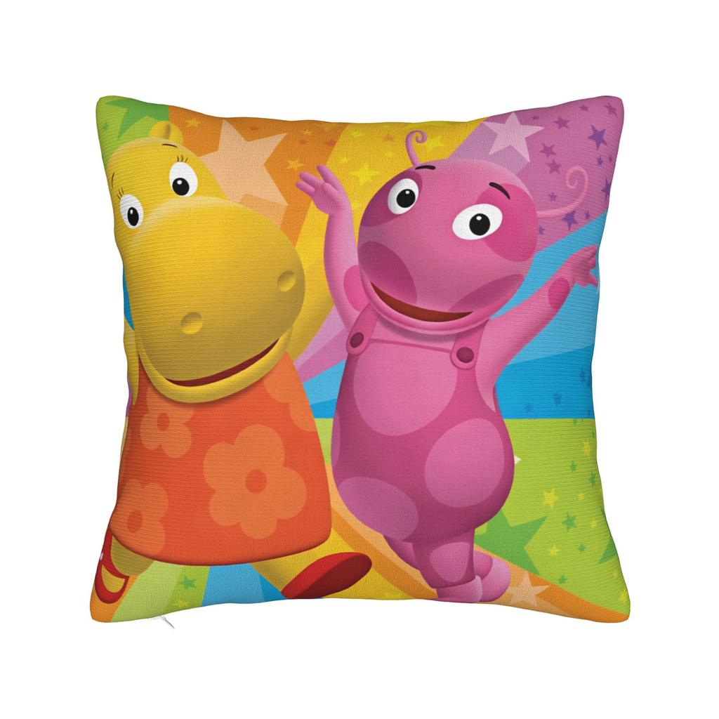 Cartoon T-The B-Backyardigans Pillow Cover Cute Funny Pillow Case For Chair Sofa Home Decor Custom Cushion Cover Gift Idea