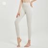 Mulheres sólidas yoga leggings cintura alta calças de ciclismo levantamento de bunda ginásio leggings confortável esporte correndo exercício collants com bolsos