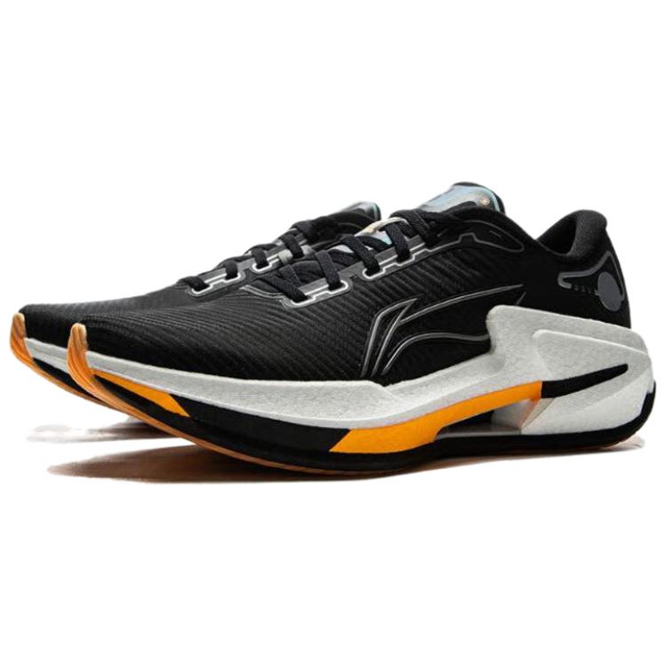 Li Ning Furious Rider 8 Low top Casual Running Shoes Men's Black Gray ARZV005-4