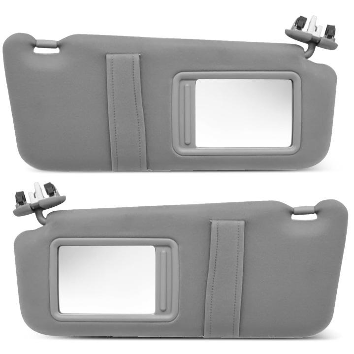 74320-06800-B0 Gray Sun Visor with Wire Set for 2006-2013 Toyota Camry