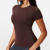 Womens Summer Yoga T Shirt With Breathable Fabric For Running And Fitness Practice
