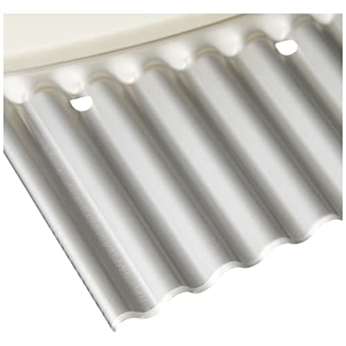 Shimomura Kogyo, Made In Japan, Tasteful Foods, Wavy Cutter ANC-731, Made In Tsubame-Sanjo, Niigata, White