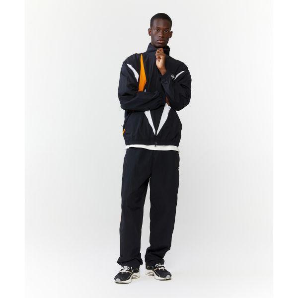 Reebok X Vector Collaboration Stand Collar Casual Long Sleeve Windbreaker Unisex Outerwear Black REJU4EJ30BK