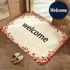 Chinese Traditional Print Floor Mat Non-Slip Absorbent Doormat Bathroom Bedroom Home Decor Rug