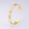 Personalized Name Bracelet for Women Men Custom Jewelry Stainless Steel Customized Bangle Gold Color Arabic Name Birthday Gifts