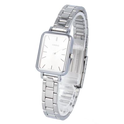 Casio Casio Standard Levné dámské hodinky Casio Chipkashi Mosaz Kov Stříbrná Růžová LTP-V009D-4E [Položka]