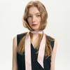 Women Narrow Long Scarf 190X4.5Cm Polka Dot Tie Bag Ribbon Headband Choker Streamer Lady Accessories