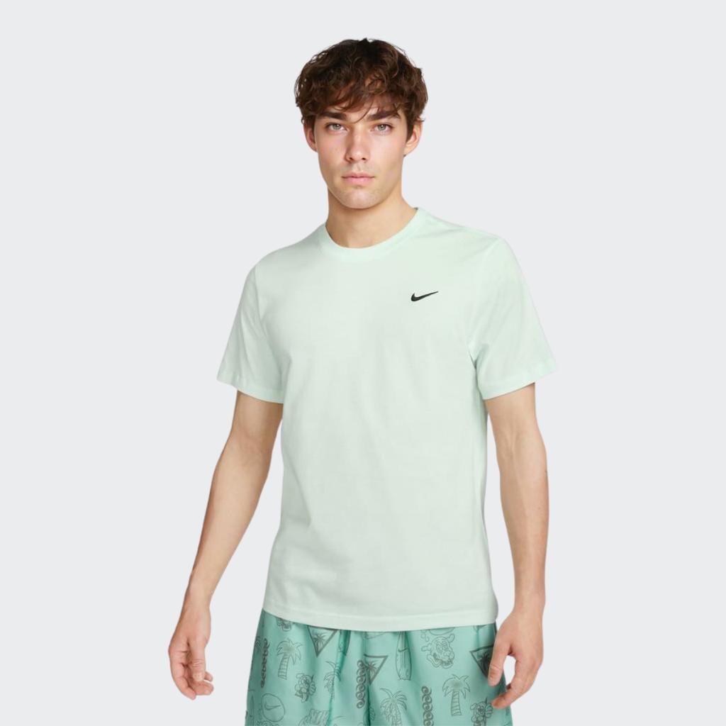 Nike Sportswear Embroidered Logo Crew Neck T-Shirt Men Tops Light-Green BV0508-394