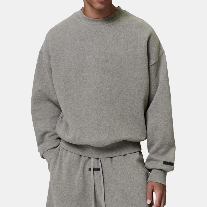 Fear of God Essentials SS25 Classic Fleece Crewneck Sweatshirt Men's 192sp252043f