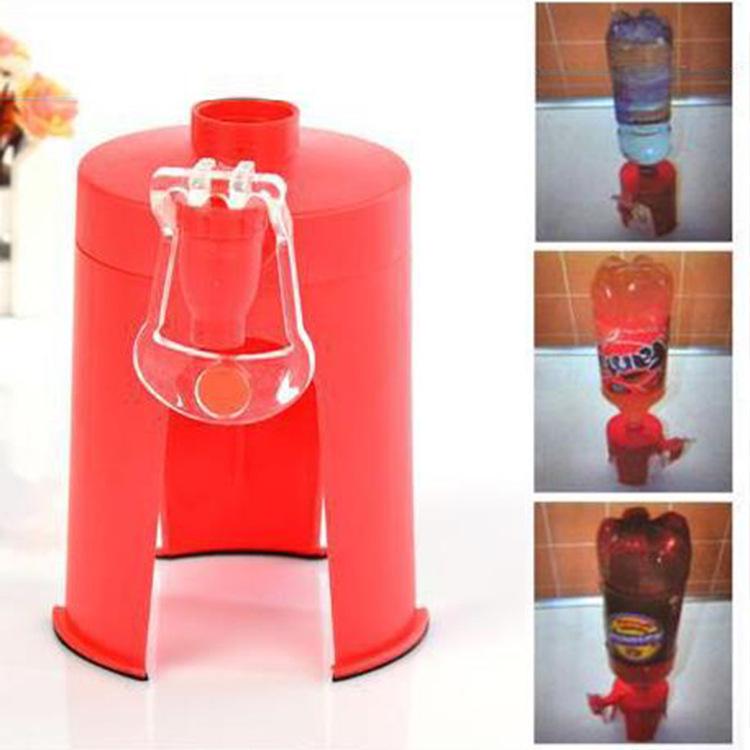 Second Gen Sprite & Coke Bottle Inverted Drinking Fountain - Home Switch Beverage Dispenser