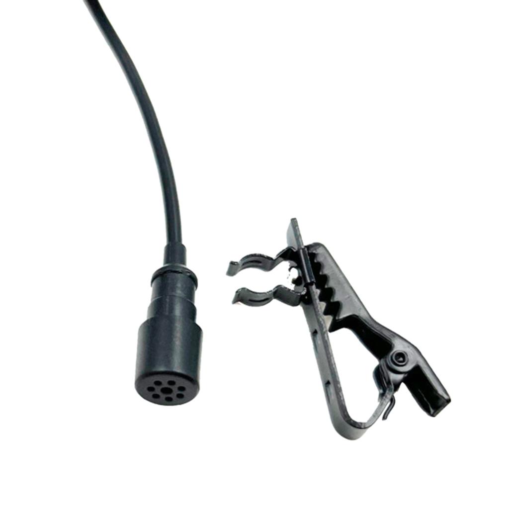 Mini Portable Lavalier Microphone USB Hands-free Cord Line Omnidirectional Microphone for Computer Laptop Mobile Phone