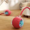 Lemeenq Cat Interactive Ball Toy Auto Rolling Ball With Tail Rechargeable Smart Pet Interactive Toy Intelligent Mouse For Cat