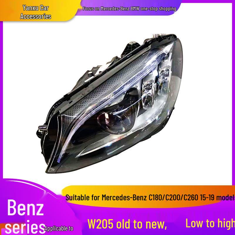 LED Headlight Assembly for 2015-2019 Mercedes-Benz C200-C260
