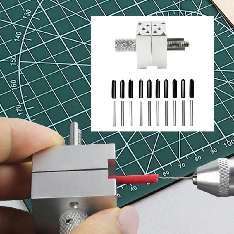Quick Install Lightweight Metal Mini Vise Clamping Tool For Workshop Projects And On Site Repairs Hobbyists Technicians
