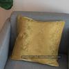2D Golden Cats Among Green Leaves Pillow Cover Pattern Cushion Cover Suitable For Sofa Bedroom Car Pillow Cover