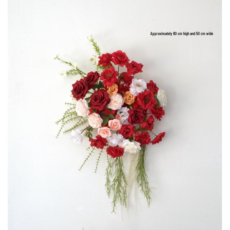 Mango Series Silk Flower Art Centerpiece & Wedding Decor