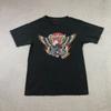 Edelbrock T Shirt Mens S Black Thrashed Unisex T-Shirt