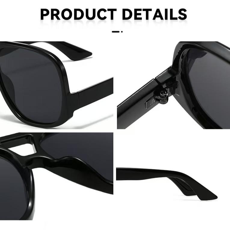 Retro Pilot Sunglasses UV400 Shade Men Women Driving Glasses Fashion Hip Pop Punk Style Eyeglasses Outdoor Sports Eyewear