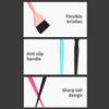 Stylish Hair Tint Brushes for Bleaching and Coloring Applications with Ergonomic Handle For Hairdressers And Hair Care