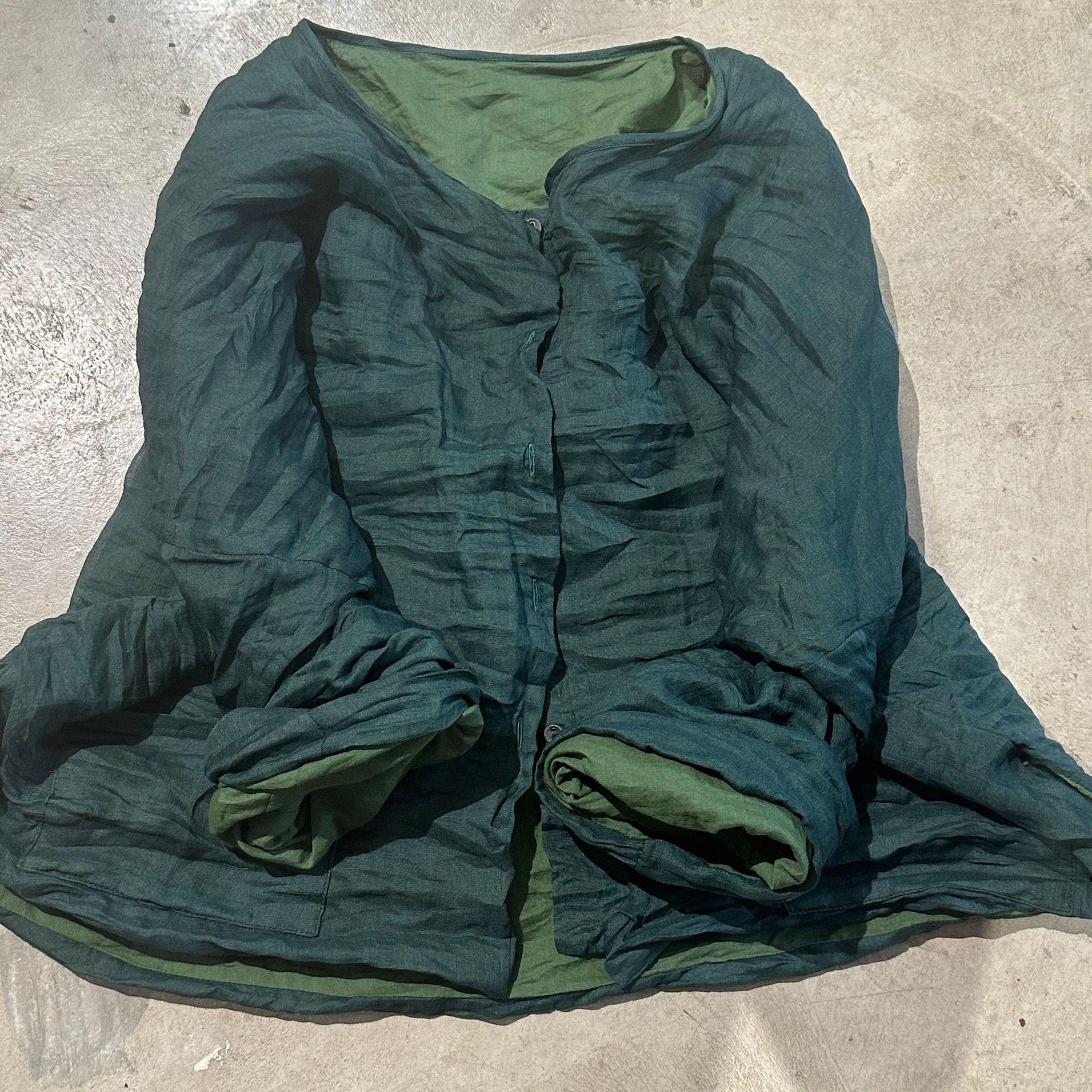 

Johnature Женская зимняя мода винтажная повседневная рубашка с принтом с длинными рукавами однобортная рубашка в китайском стиле One Size