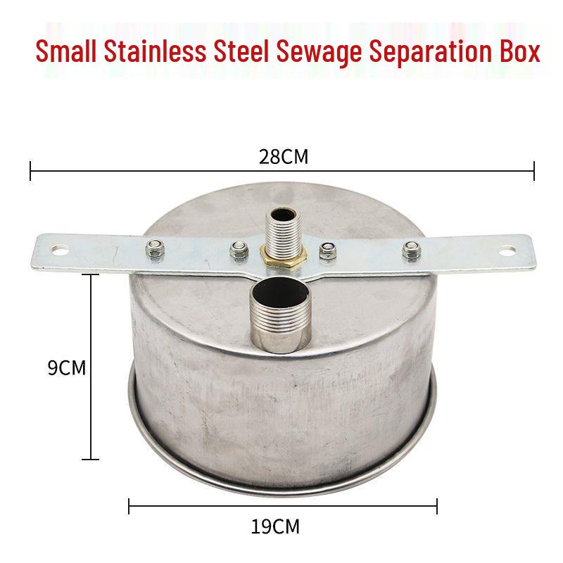 

Stainless Steel Pig Waterer with Separation Box & Drain Port