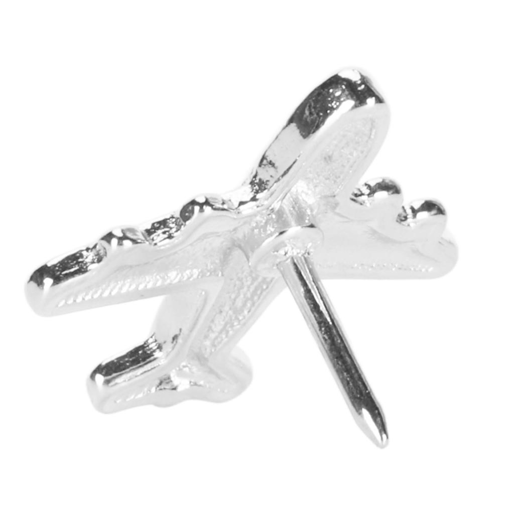 30 stücke Flugzeug Push Pins Niedlichen Metall Dekorative Reißzwecken mit Klarsichtbox für Kork Board Whiteboard P