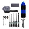 11Pcs Car Detailing Brushes Set for Wheel Cleaning Wheel Brush Car Cleaner Kit Cleaning Tool for Dust Removers Dirty Tyre