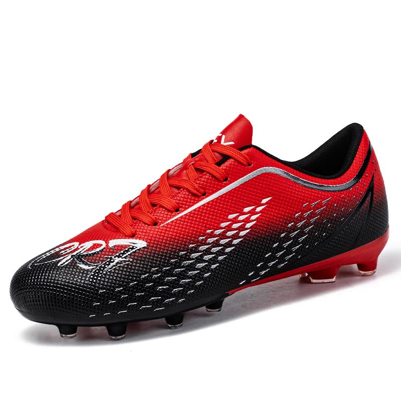נעלי כדורגל לגברים מקוריות חיצוניות FG/TF נמוכות נעלי כדורגל לגברים דשא מונעות החלקה אימון בשטח נעלי כדורגל לגברים