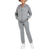 Jacket FW24 K NK TF FLC HD FZ Winter Knit Hooded Zip Kids Jackets Gray FZ5323084
