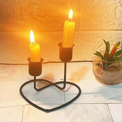 Suport Lumânare Candelabru Decor Nuntă Romantică Metal Sfeșnic Lumânări Conice Suport pentru Casă de Fermă