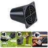 Precise 30mm Cooling Fan Nozzle for 6x6cm Heat Exhaust Fans and Blowers Air Ventilation Fan Circular Outlet
