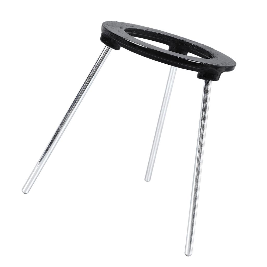 Open Fire Tripod Bunsen Lamp Burner Stand Cast Iron Tripod Support Holder for Chemical Experiment